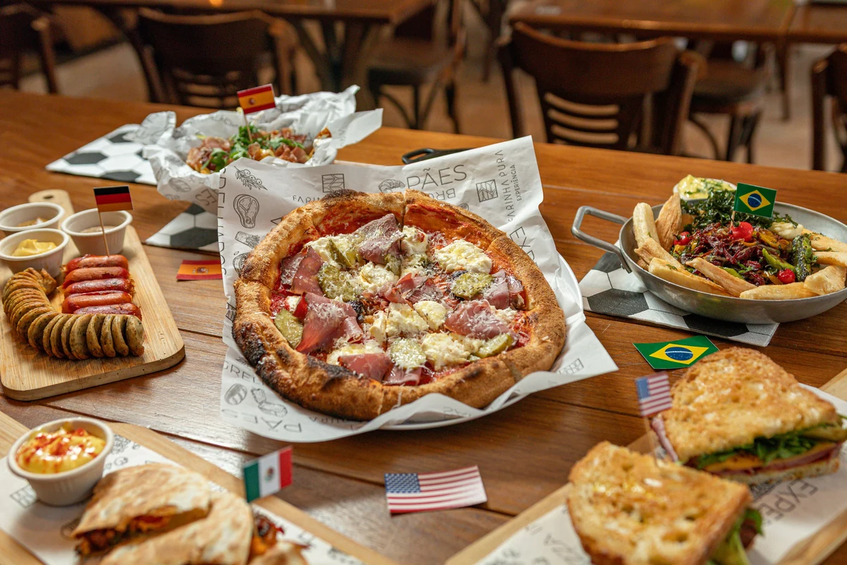Farinha Pura aposta em menu temático para a Copa com sabores do mundo