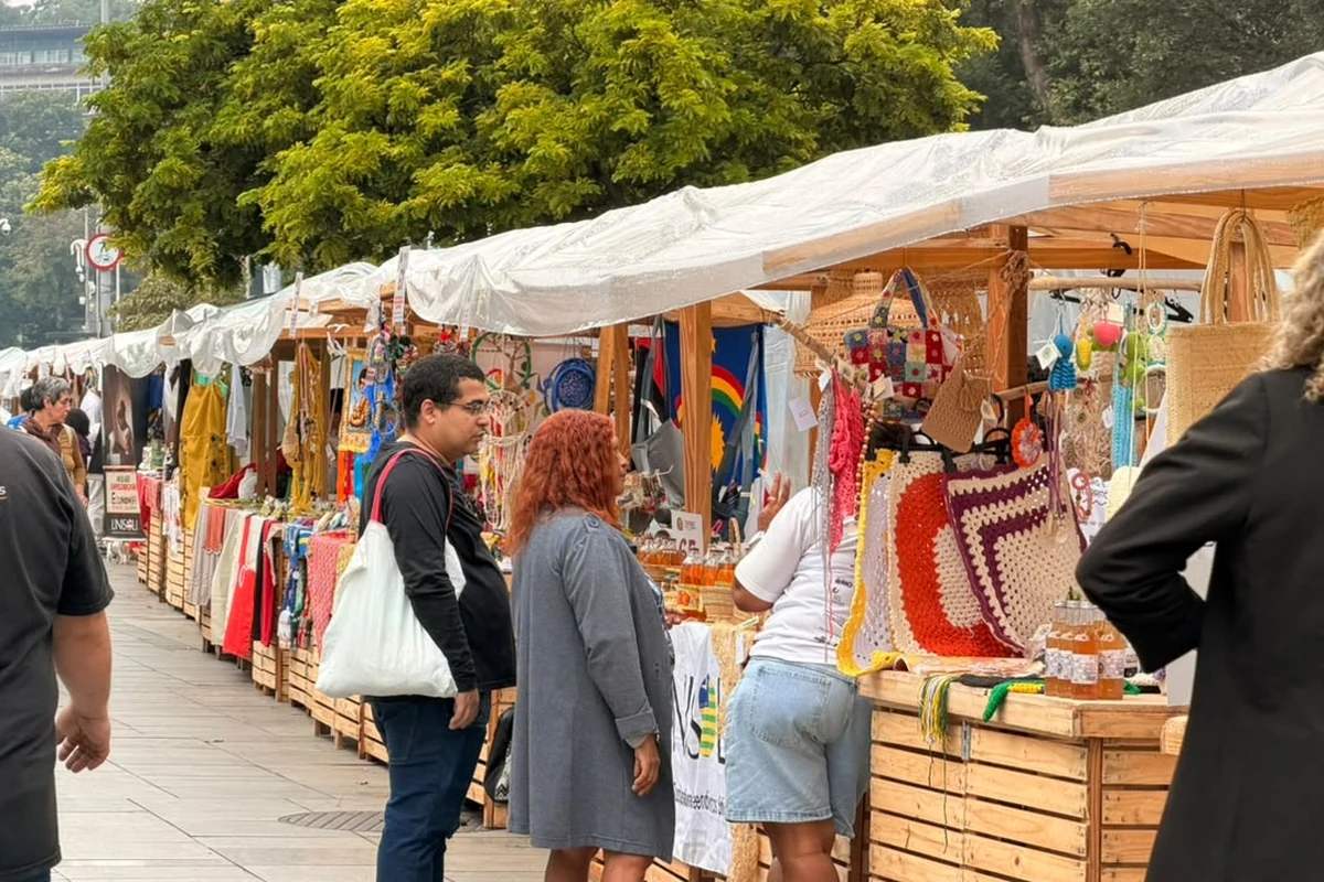 Feira gratuita no Pier Mauá reúne 250 expositores de todo o Brasil
