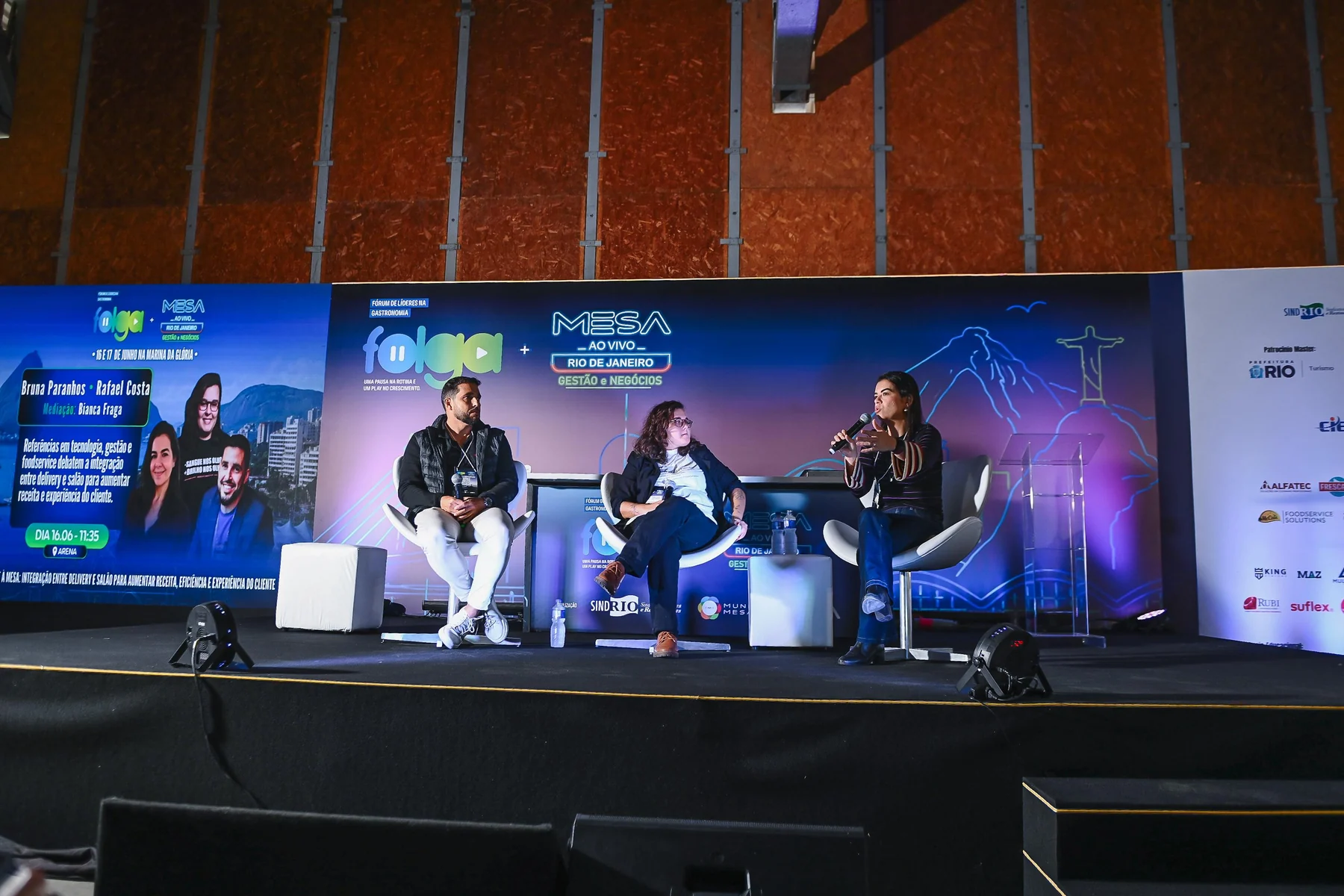 Gastronomia além do prato marca abertura do FOLGA + Mesa ao Vivo Rio