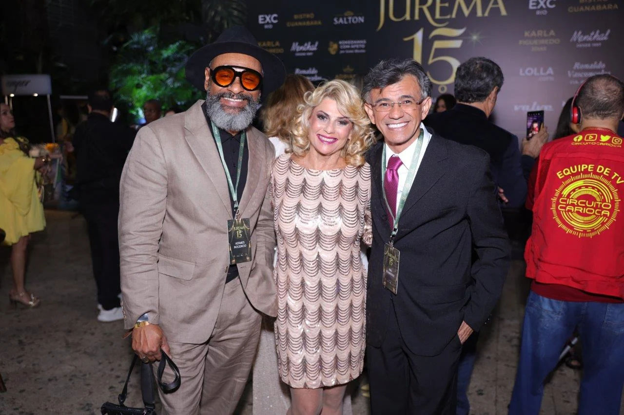 Grupo Jurema celebra 15 anos em noite de glamour no Rio
