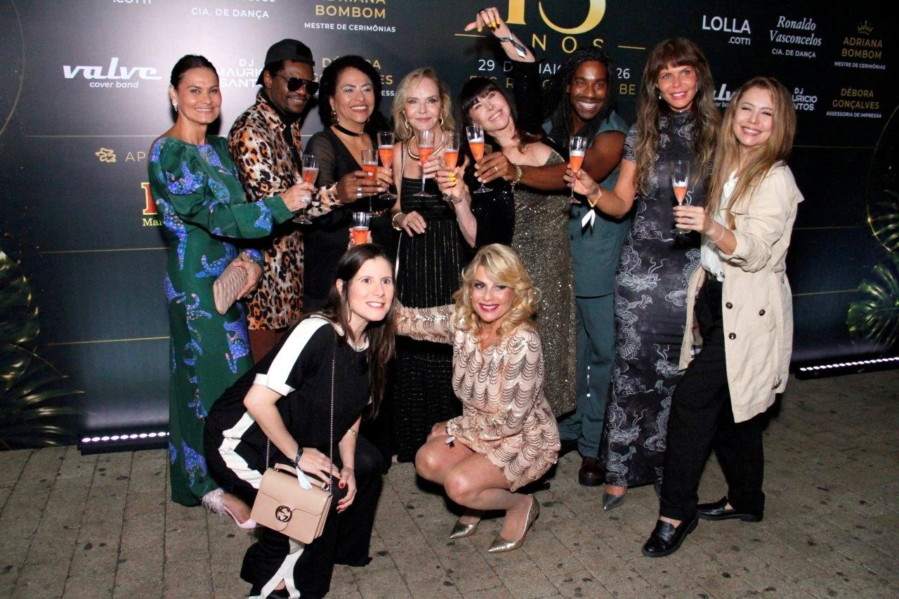 Grupo Jurema celebra 15 anos em noite de glamour no Rio