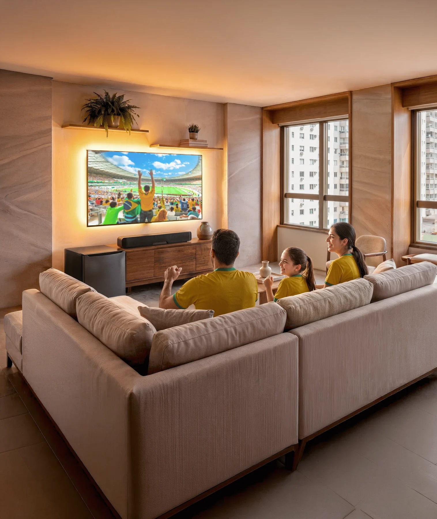 Iguatemi Bosque aposta em sorteio com kits para ver a Copa em casa