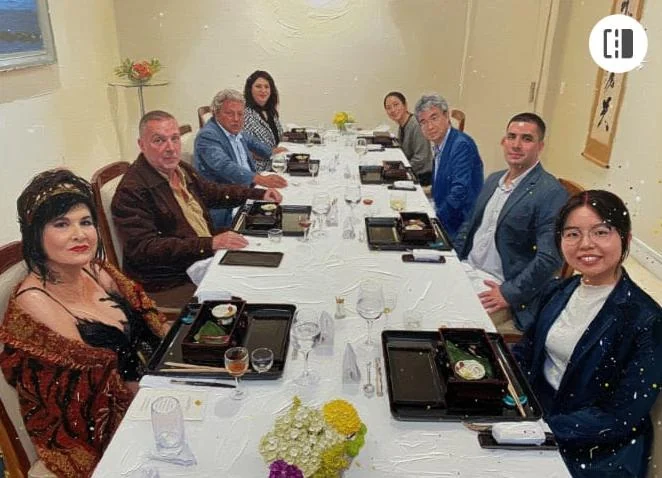 Jantar em Ipanema revela tradição japonesa em homenagem a Boiteux