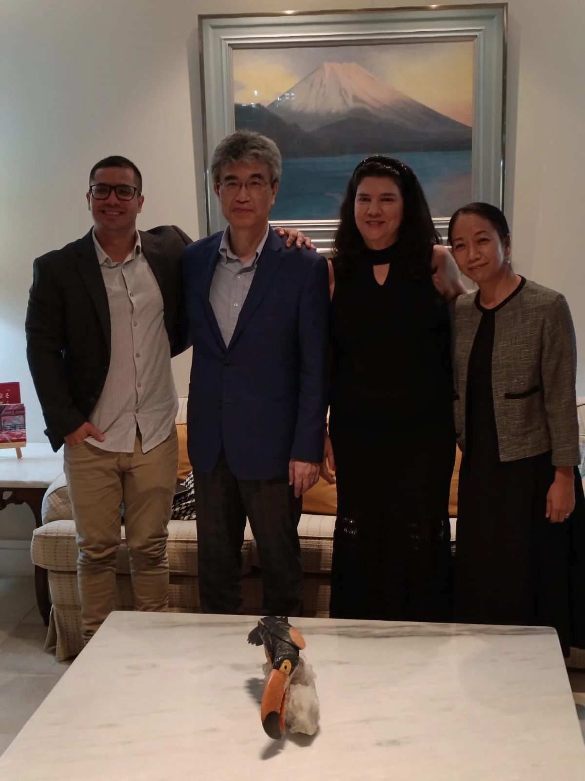 Jantar em Ipanema revela tradição japonesa em homenagem a Boiteux