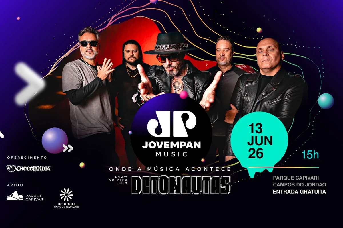 Jovem Pan estreia festival com Detonautas em Campos do Jordão