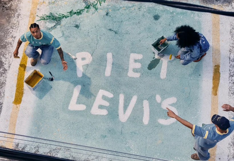 Levi’s e PIET lançam collab que revive a estética do futebol dos anos 90