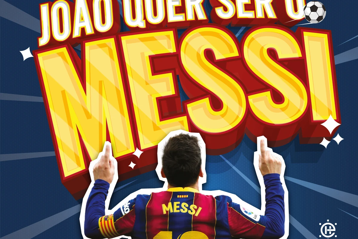 Livro infantil usa Messi para falar de autoestima e identidade Livro infantil usa Messi para falar de autoestima e identidade