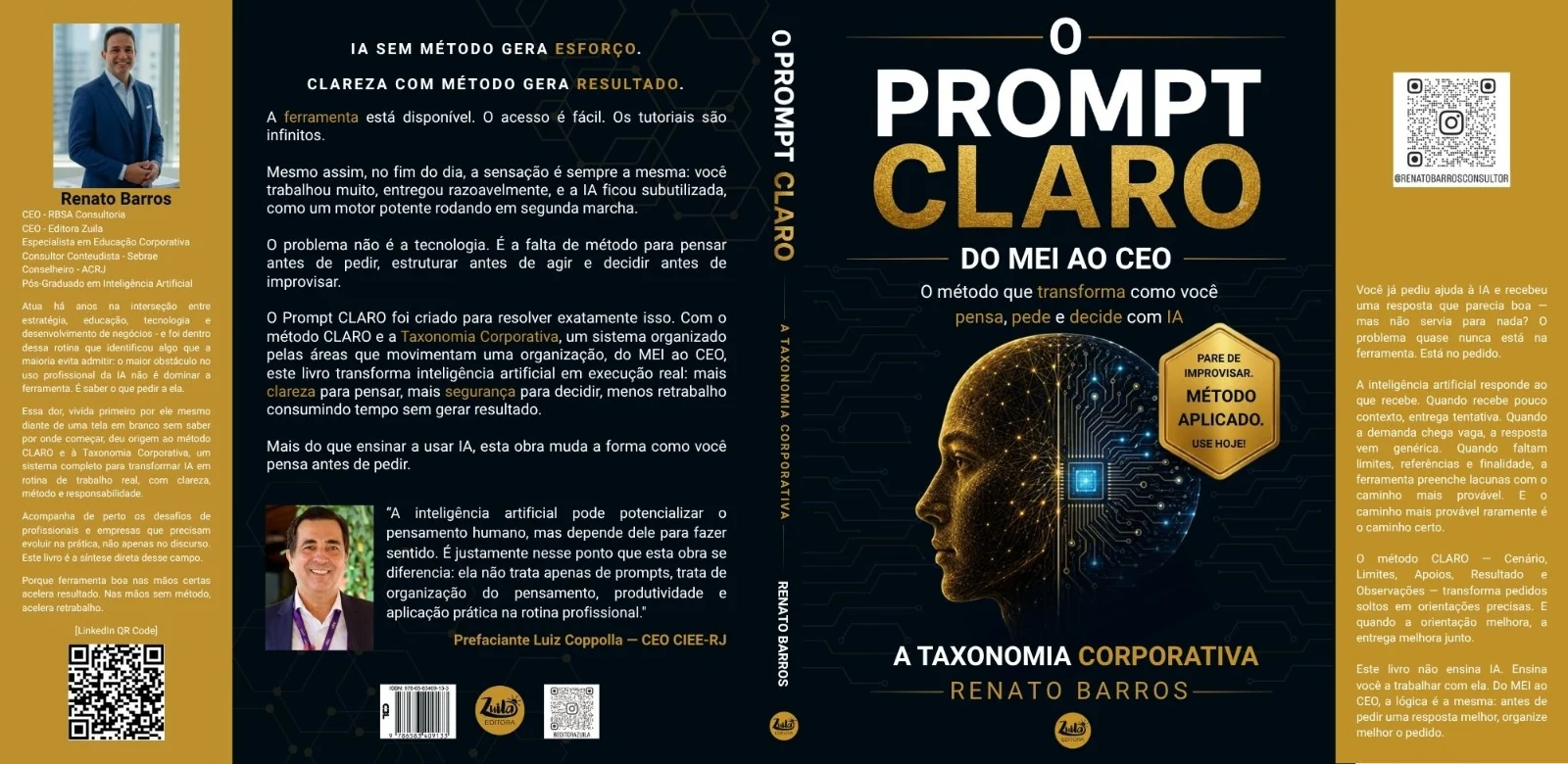 Livro propõe método para transformar uso da IA nas empresas