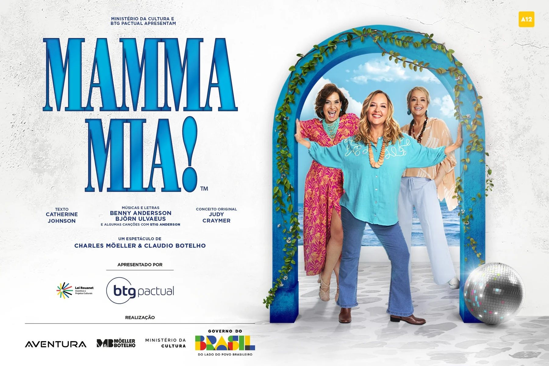 Mamma Mia! volta a SP após 100 mil espectadores e sucesso global 1 Mamma Mia! volta a SP após 100 mil espectadores e sucesso global