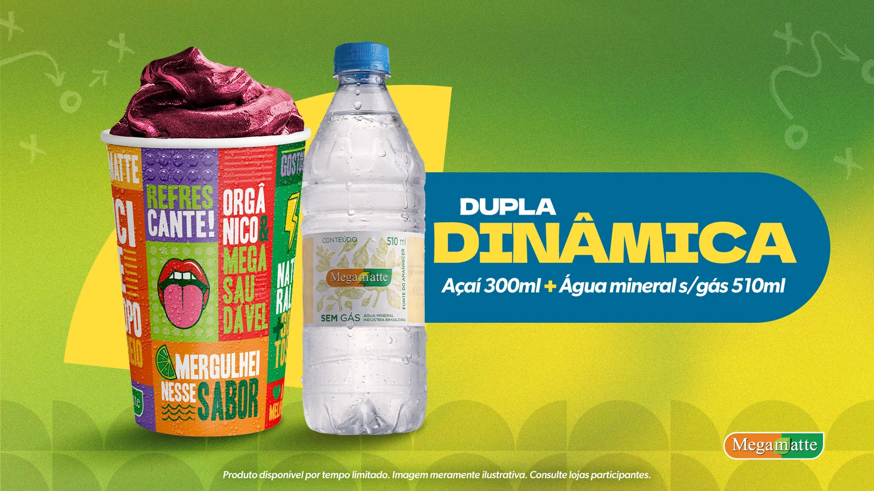 Megamatte lança Mate Fruta Craque com sabor especial para a Copa