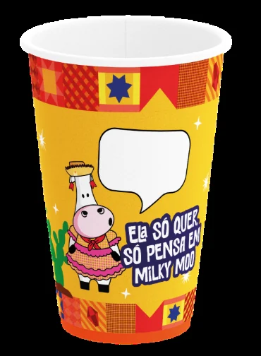 Milky Moo aposta em copos temáticos para celebrar o São João no Nordeste