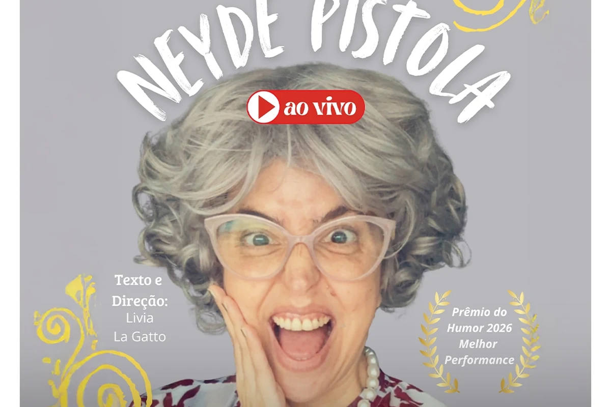 neyde pistola leva humor acido e nostalgia ao teatro youtube featured