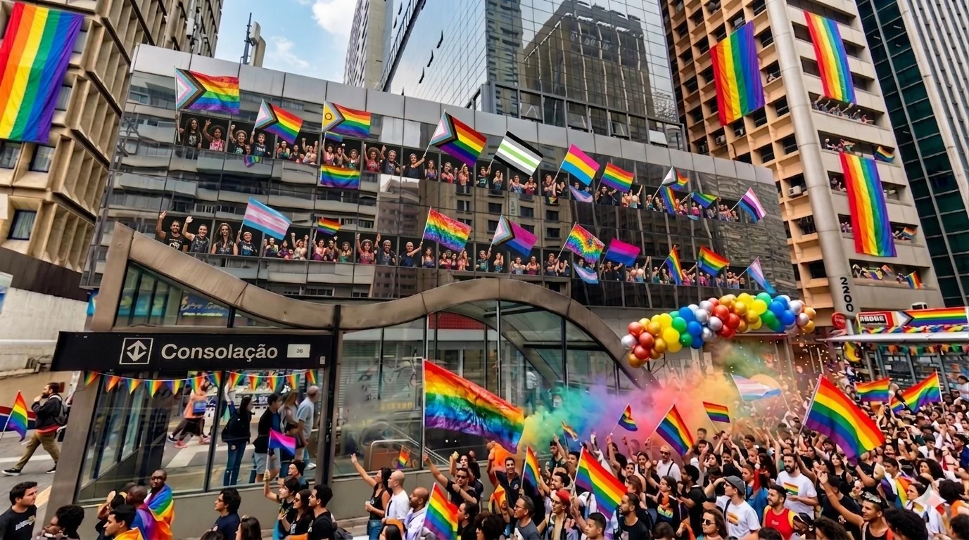Novo camarote da Parada LGBT+ aposta em experiência premium na Paulista 1 Novo camarote da Parada LGBT+ aposta em experiência premium na Paulista