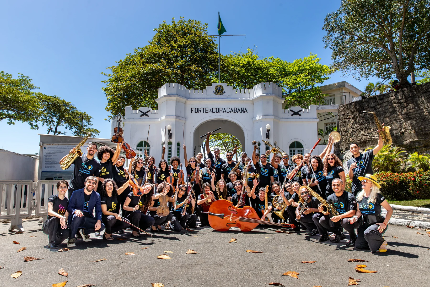 Orquestra Forte de Copacabana celebra 15 anos com exposição inédita