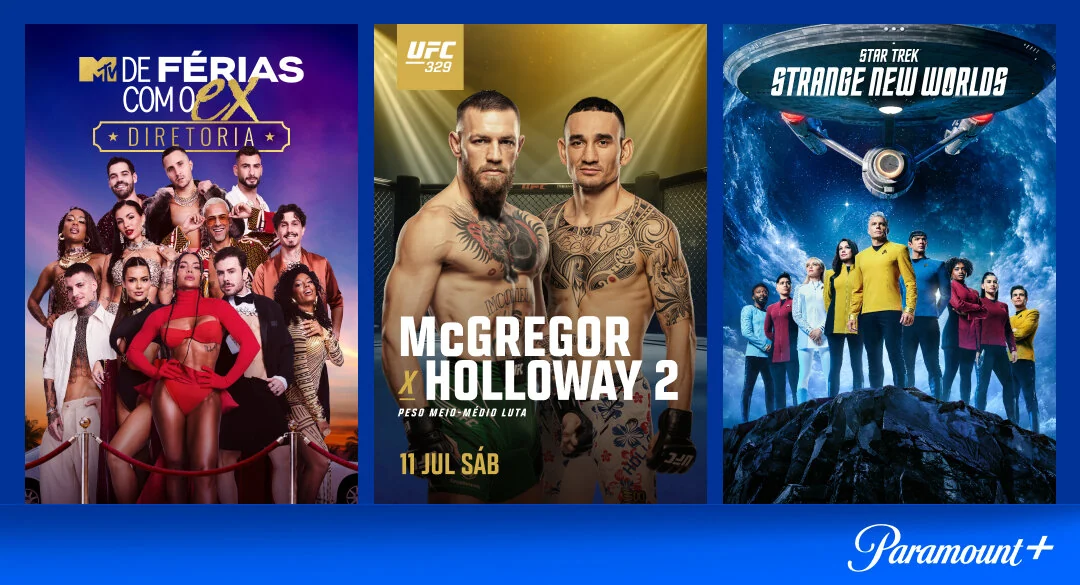 Paramount+ aposta em franquias, UFC e futebol ao vivo em julho 1 Paramount+ aposta em franquias, UFC e futebol ao vivo em julho