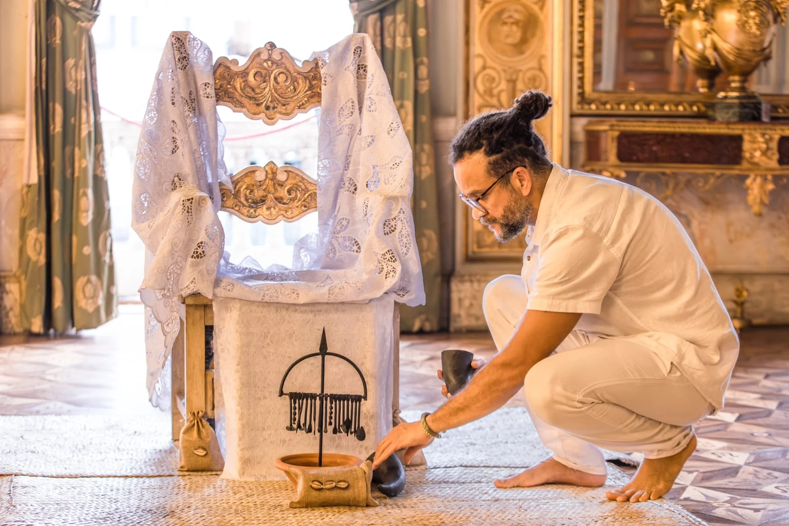 Parque Lage recebe ritual sobre ancestralidade nagô