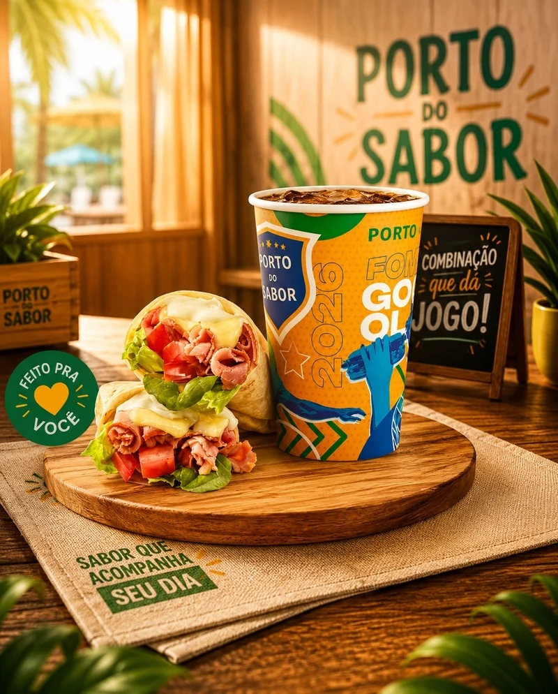 Porto do Sabor transforma títulos do Brasil em combos temáticos