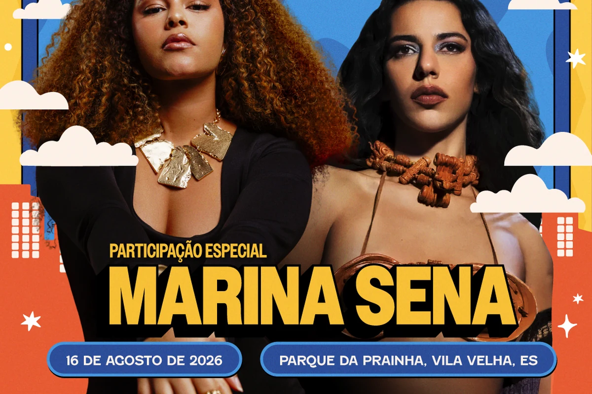 Rachel Reis e Marina Sena se unem em show inédito na Prainha Rachel Reis e Marina Sena se unem em show inédito na Prainha