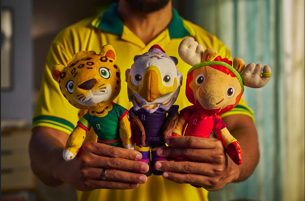 Rexona aposta em mascotes da Copa 2026