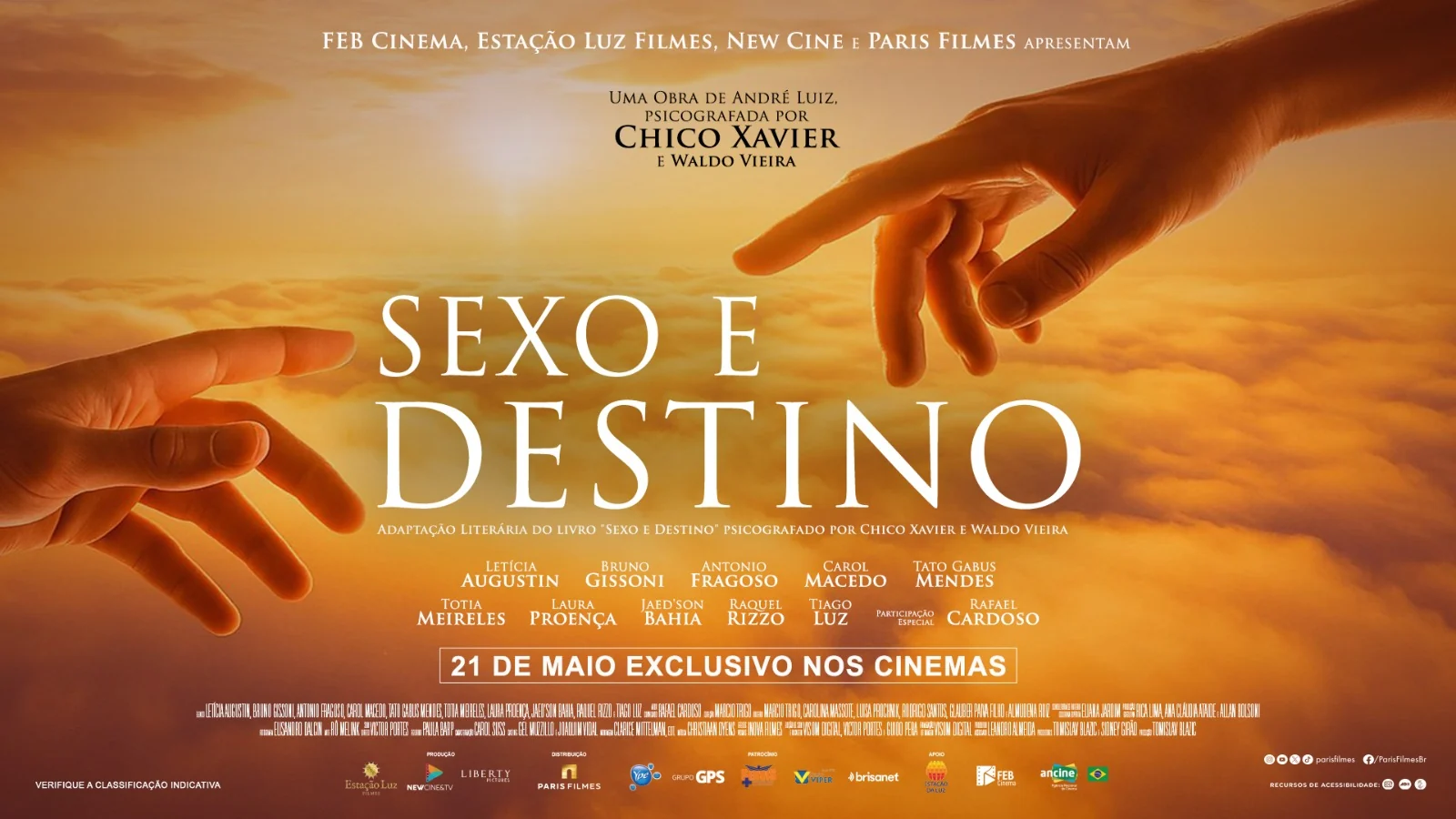 Sexo e Destino estreia no Top 10 e lidera entre filmes brasileiros
