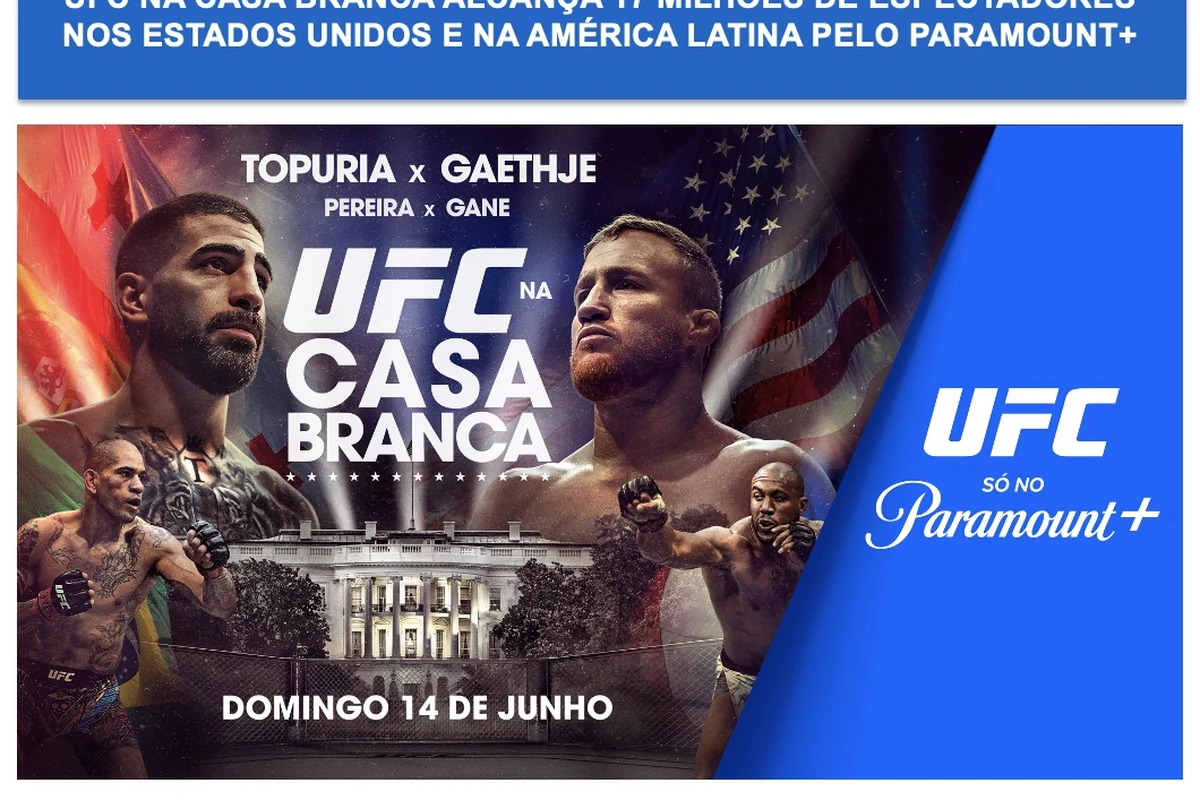 ufc na casa branca quebra recordes e redefine o streaming esportivo featured
