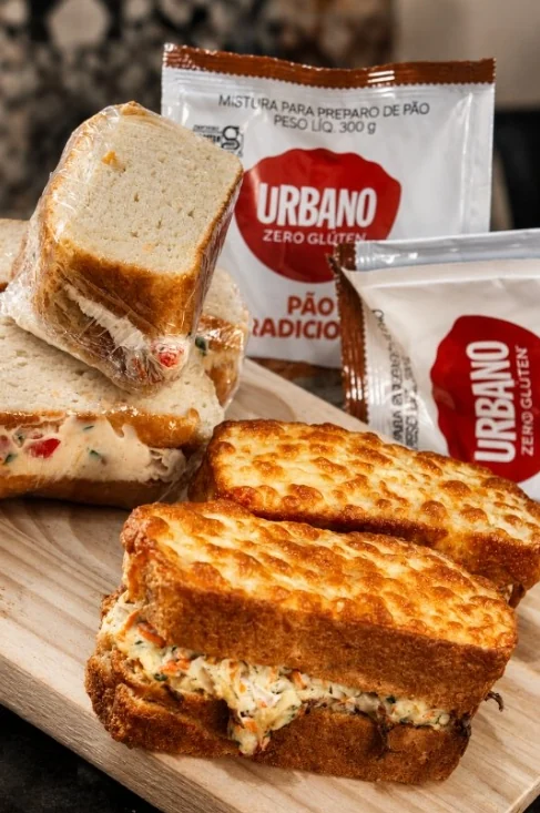 Urbano aposta em pão sem glúten e mobiliza influenciadores