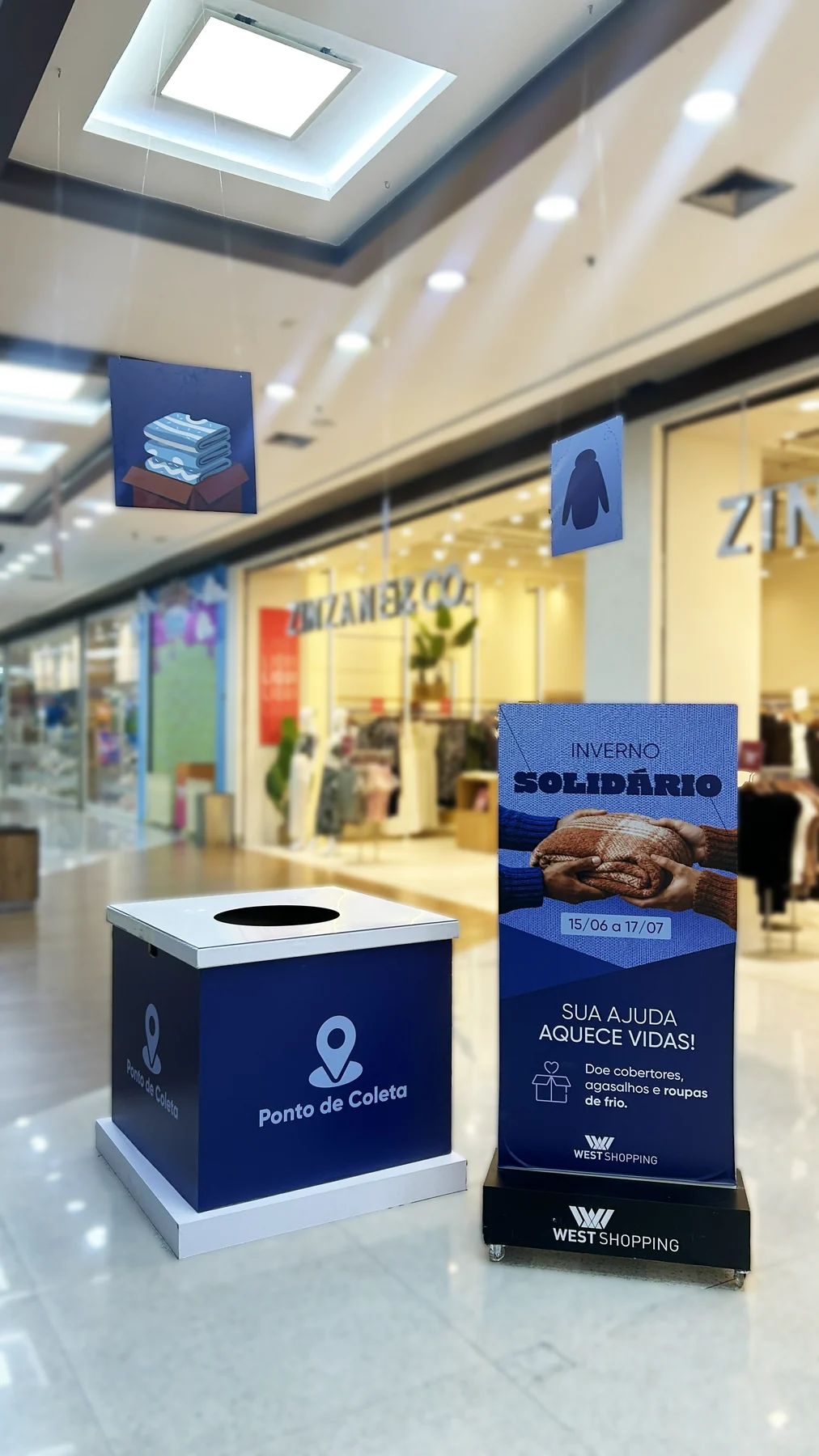 West Shopping mobiliza clientes com campanha de inverno até 17 de julho
