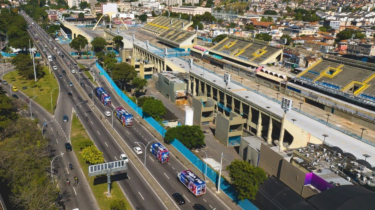 A 50 dias da abertura, megaestrutura da Cidade do Rock entra na fase final 2 A 50 dias da abertura, megaestrutura da Cidade do Rock entra na fase final