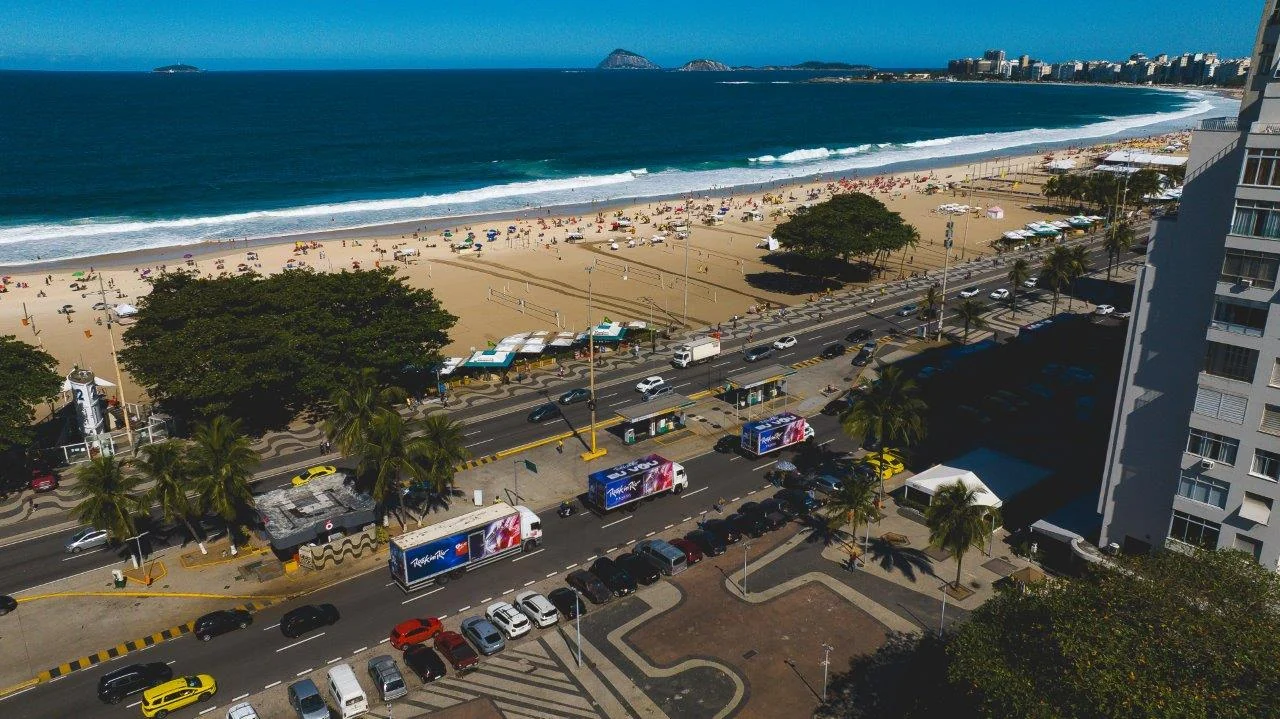 A 50 dias da abertura, megaestrutura da Cidade do Rock entra na fase final 4 A 50 dias da abertura, megaestrutura da Cidade do Rock entra na fase final