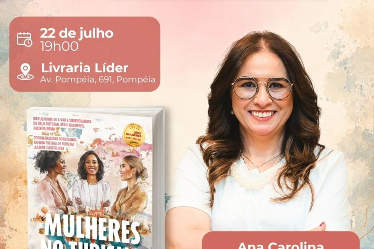 Ana Carolina Medeiros lança livro sobre liderança feminina no turismo ana carolina medeiros lanca livro sobre lideranca feminina no turismo featured