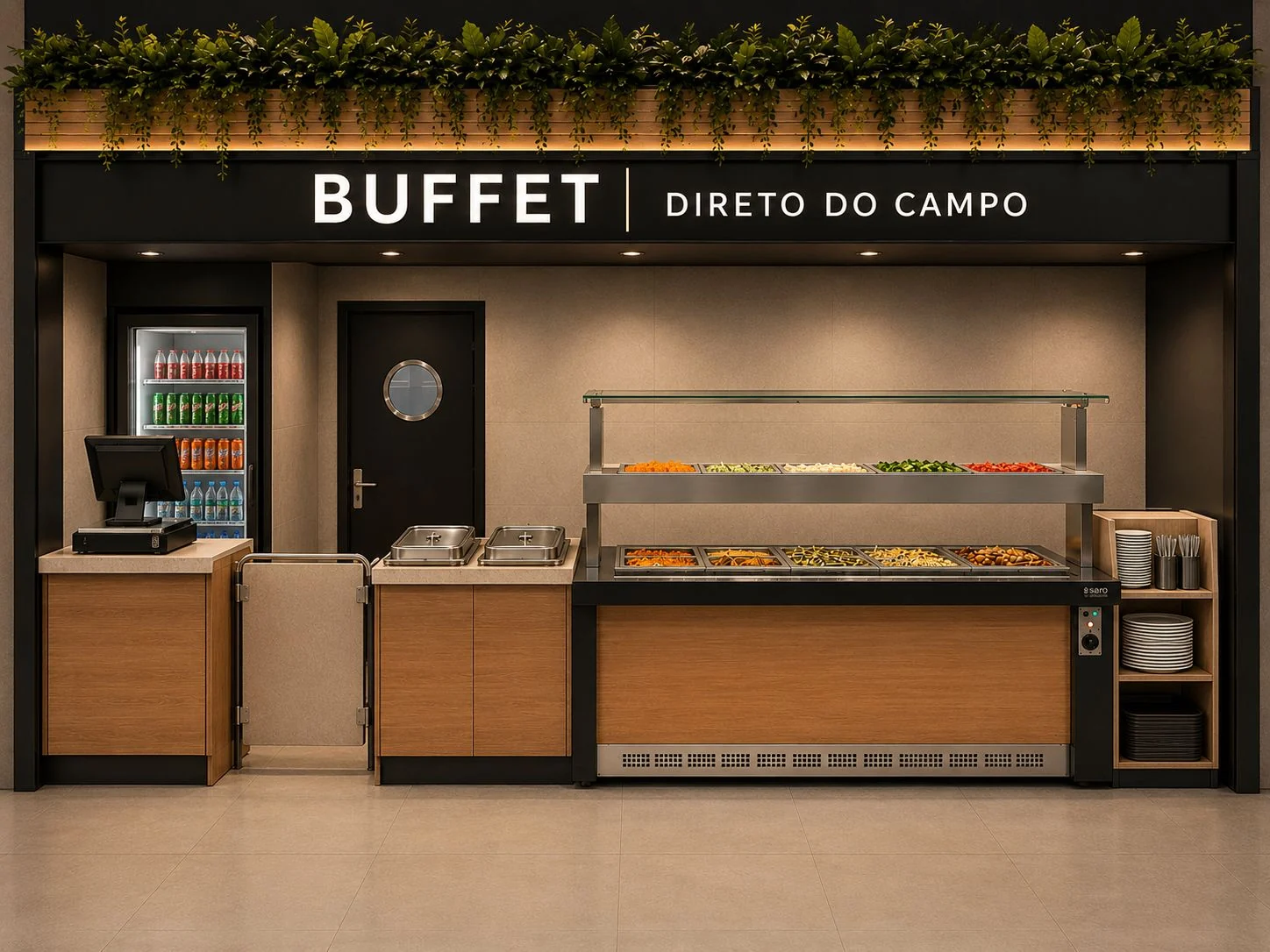 Buffet do Direto do Campo chega ao Mercadão de Coqueiros