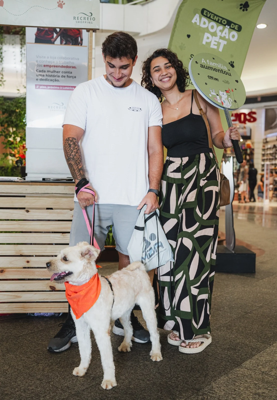 Campanha no Recreio Shopping conecta pets resgatados a novos lares 1 Campanha no Recreio Shopping conecta pets resgatados a novos lares