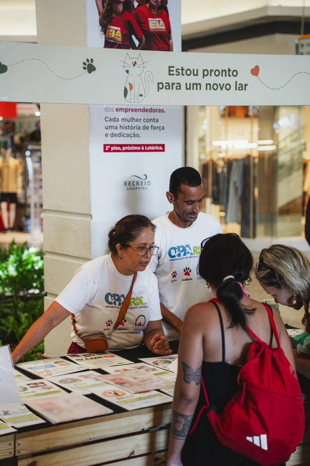 Campanha no Recreio Shopping conecta pets resgatados a novos lares 2 Campanha no Recreio Shopping conecta pets resgatados a novos lares
