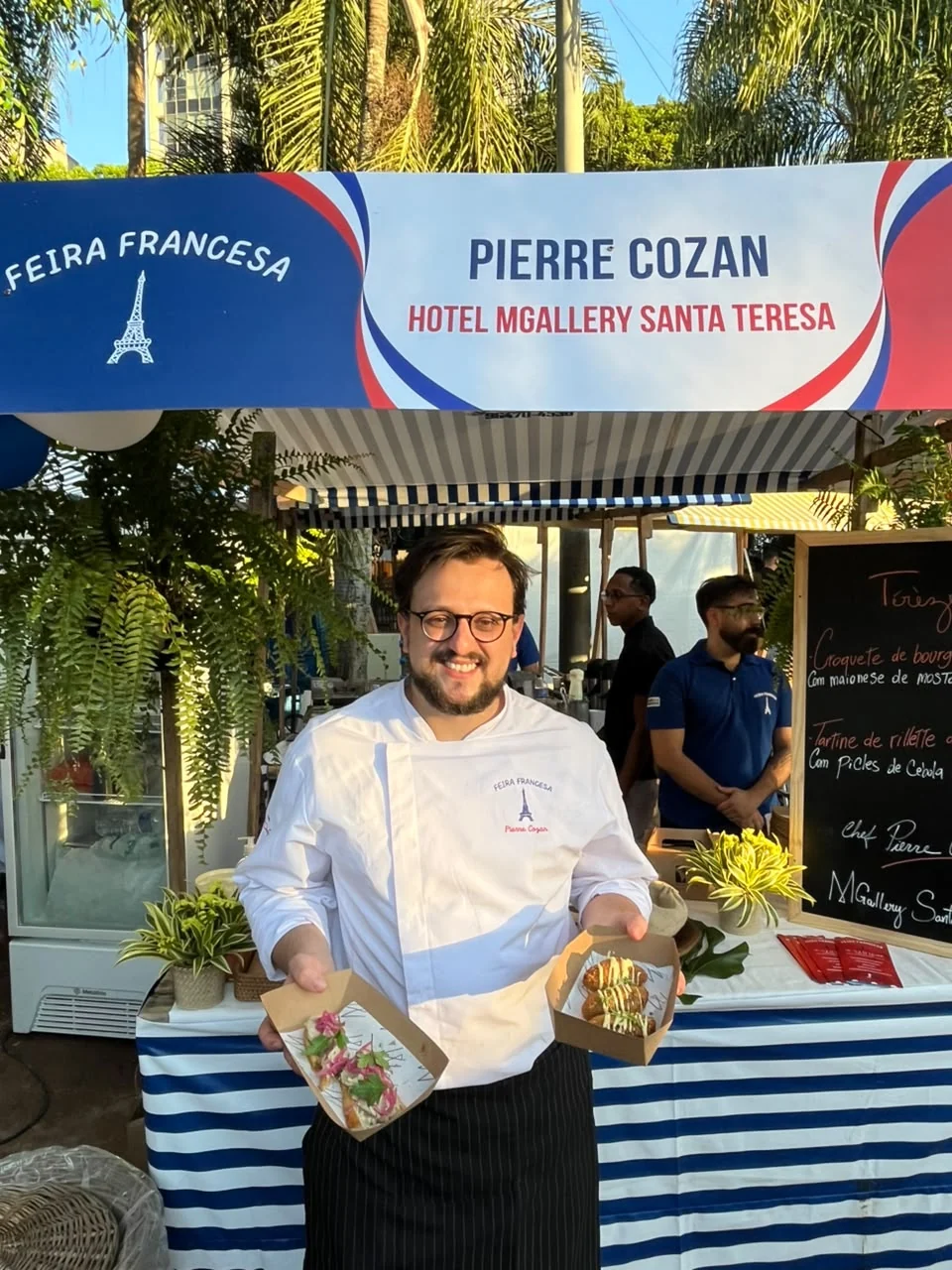 Chef do Santa Teresa Hotel leva clássicos à Feira Francesa