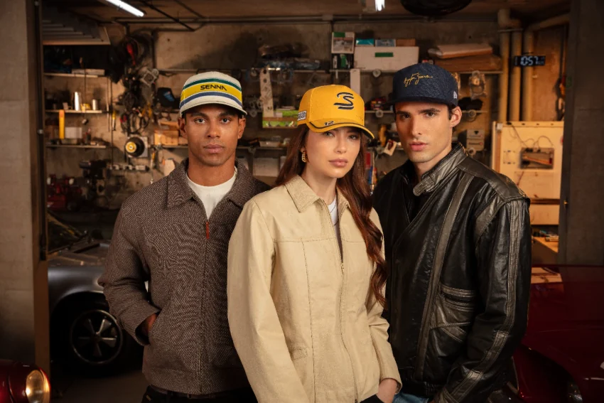 Coleção New Era x Senna transforma legado em estilo urbano 2 Coleção New Era x Senna transforma legado em estilo urbano