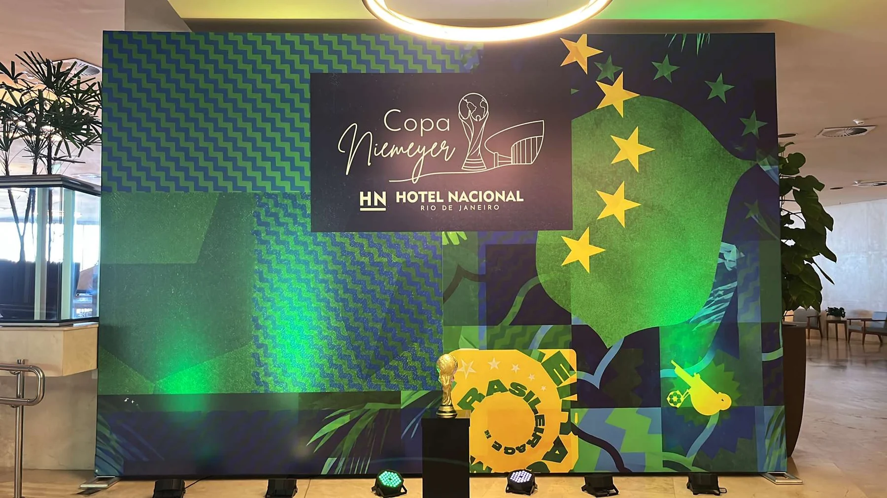Copa Niemeyer ganha novos sabores no Hotel Nacional para Brasil x Noruega