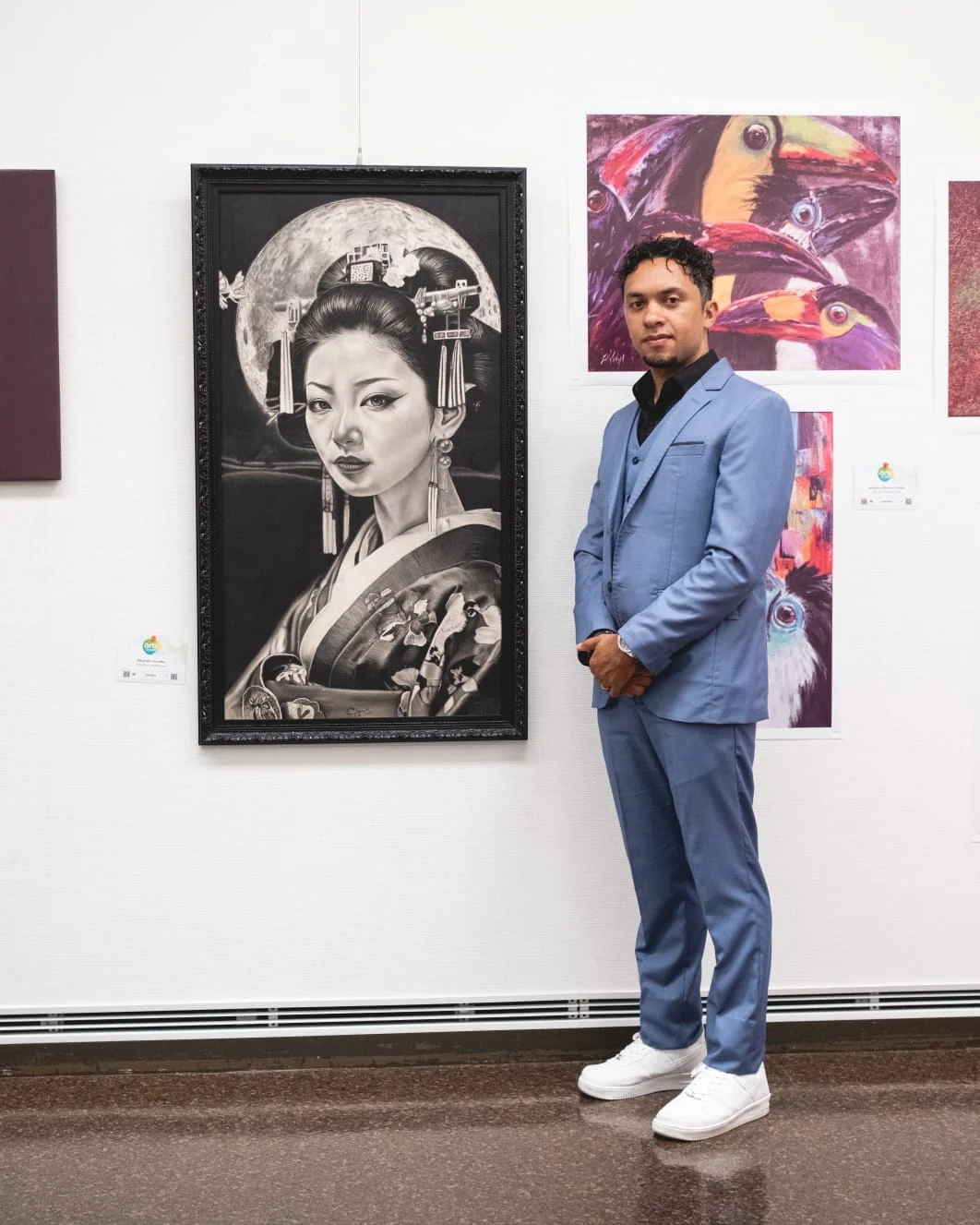 Da roça ao Japão: artista brasileiro expõe obra inédita em museus