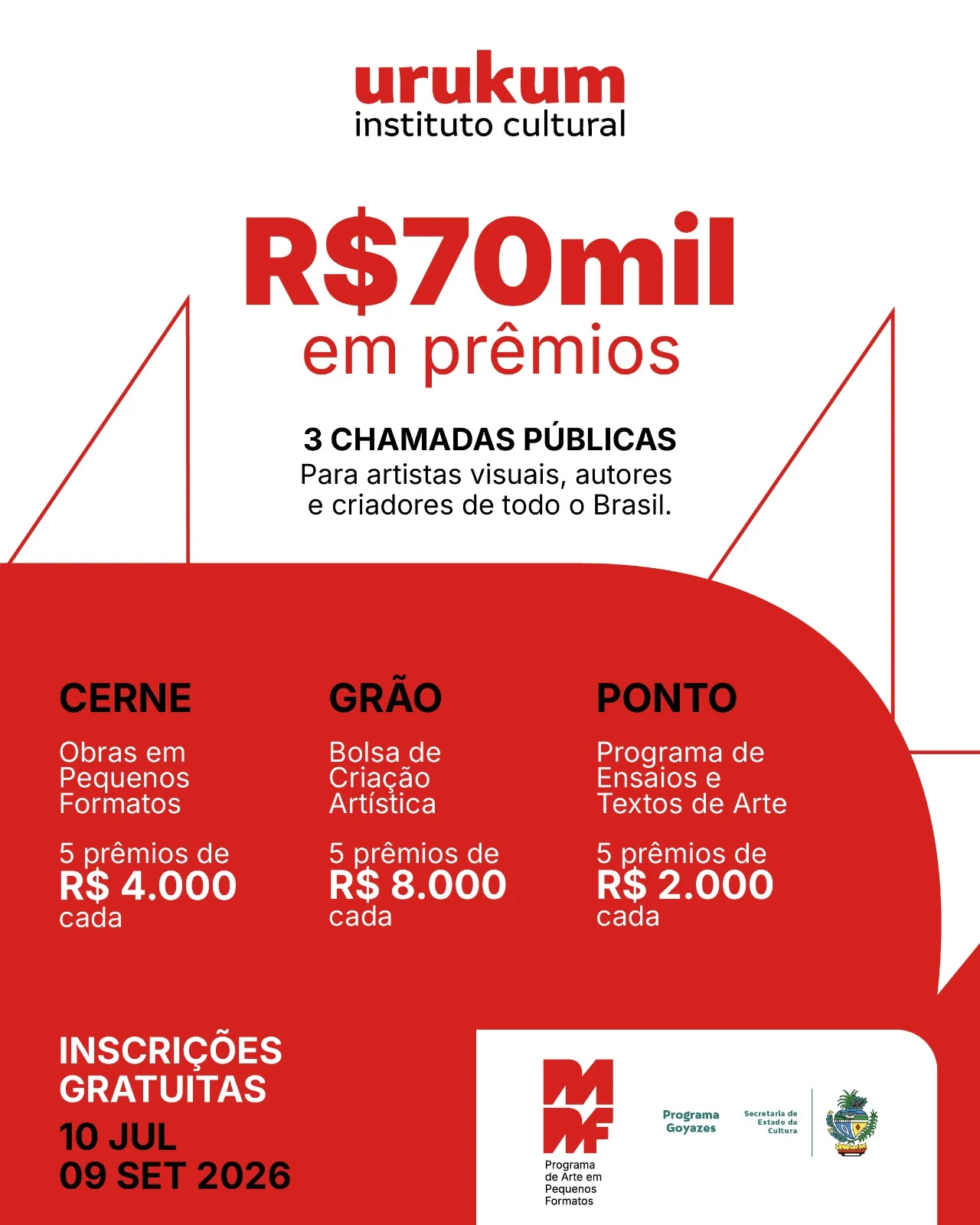 Edital distribui R$ 70 mil e conecta artistas fora dos grandes centros