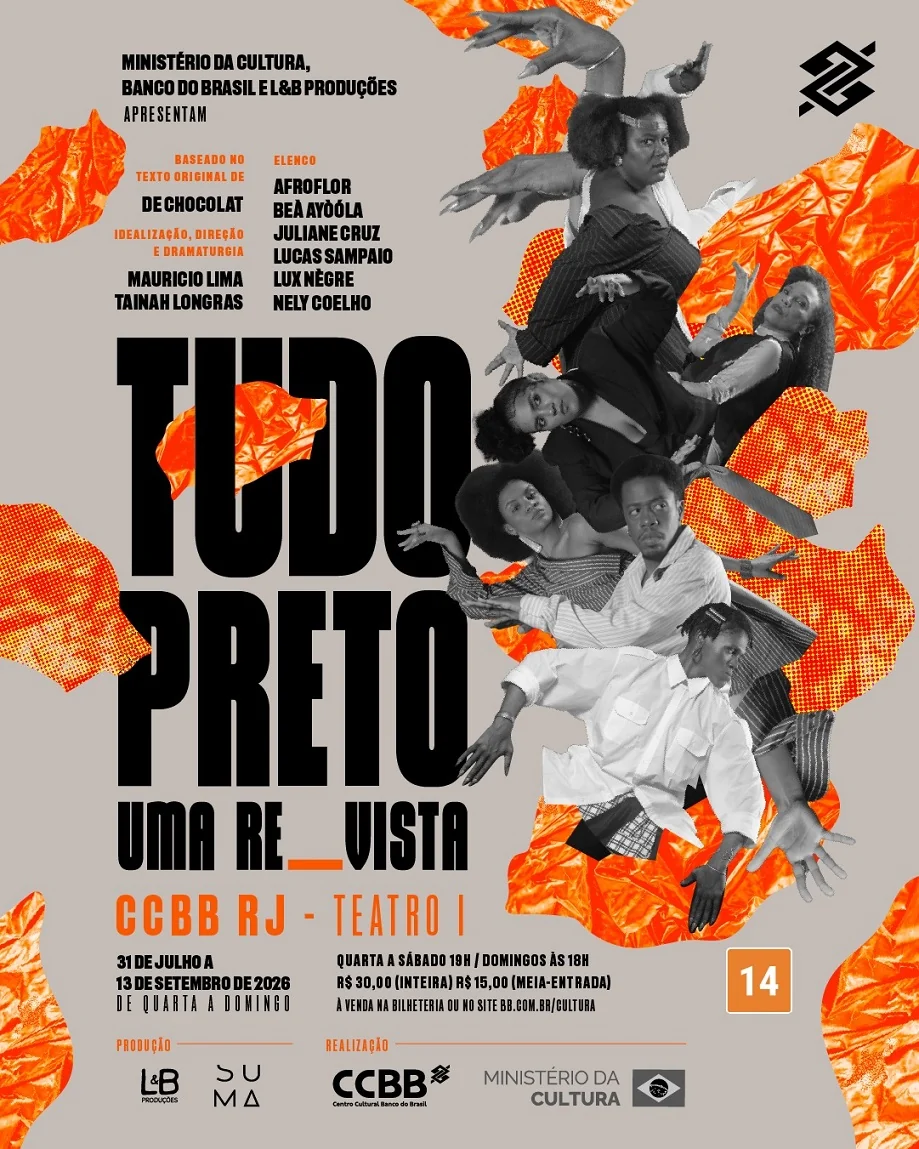 Espetáculo revive marco do teatro negro no Brasil no CCBB Rio 1 Espetáculo revive marco do teatro negro no Brasil no CCBB Rio
