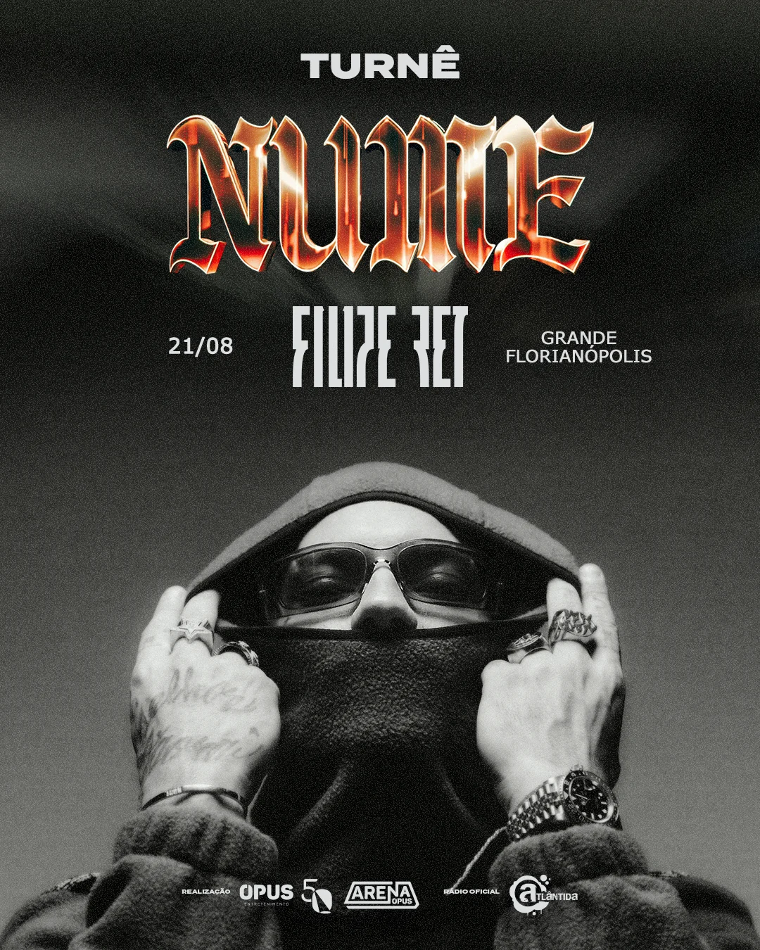 Filipe Ret leva universo de “NUME” à Arena Opus 2 Filipe Ret leva universo de “NUME” à Arena Opus