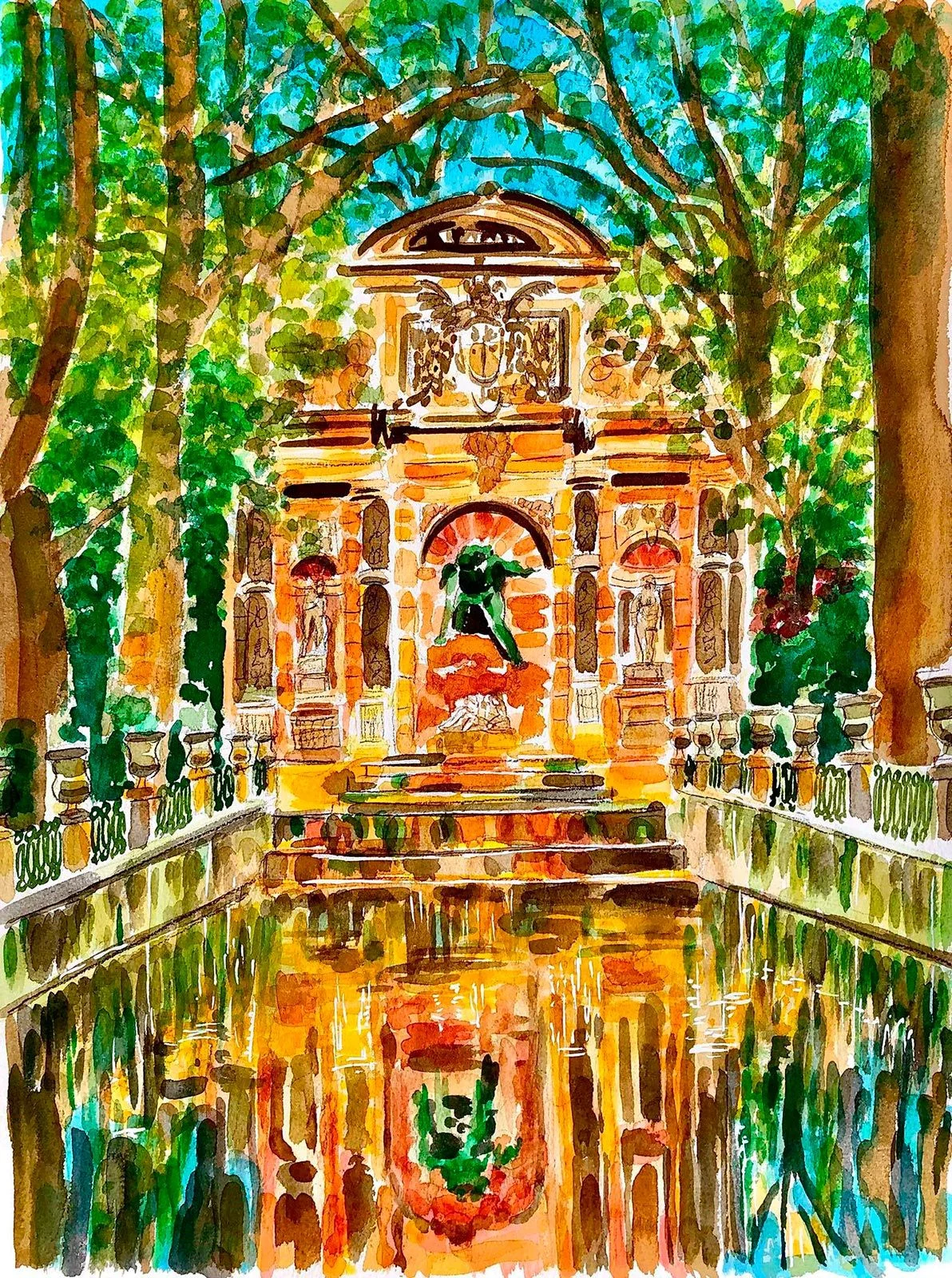 Jérôme Poignard transforma Rio, Paris e café em paisagens líquidas 6 Jérôme Poignard transforma Rio, Paris e café em paisagens líquidas
