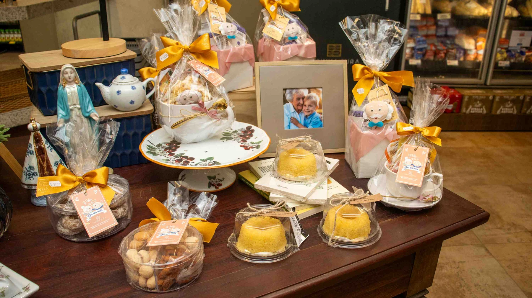 Kits afetivos do Empório Farinha Pura celebram o Dia dos Avós