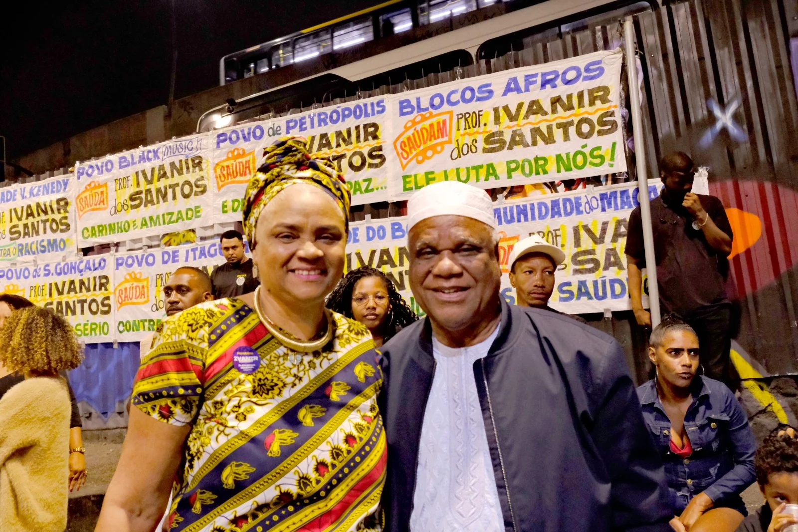 Madureira celebra a trajetória de Ivanir e reafirma legado de luta e ancestralidade