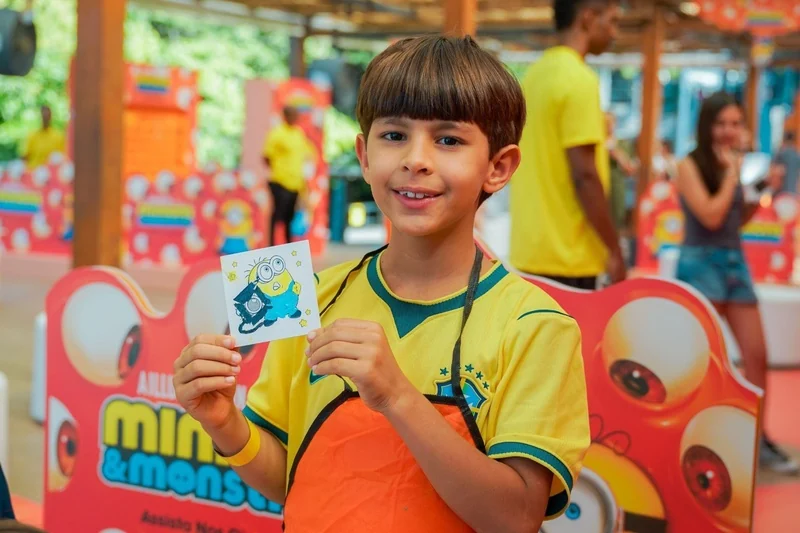Minions, bem-estar e arte ocupam férias no Bondinho