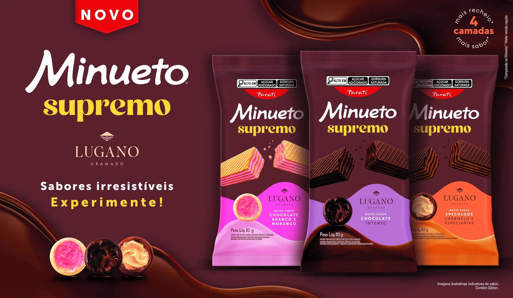 Minueto aposta em indulgência e lança linha Supremo com a Lugano