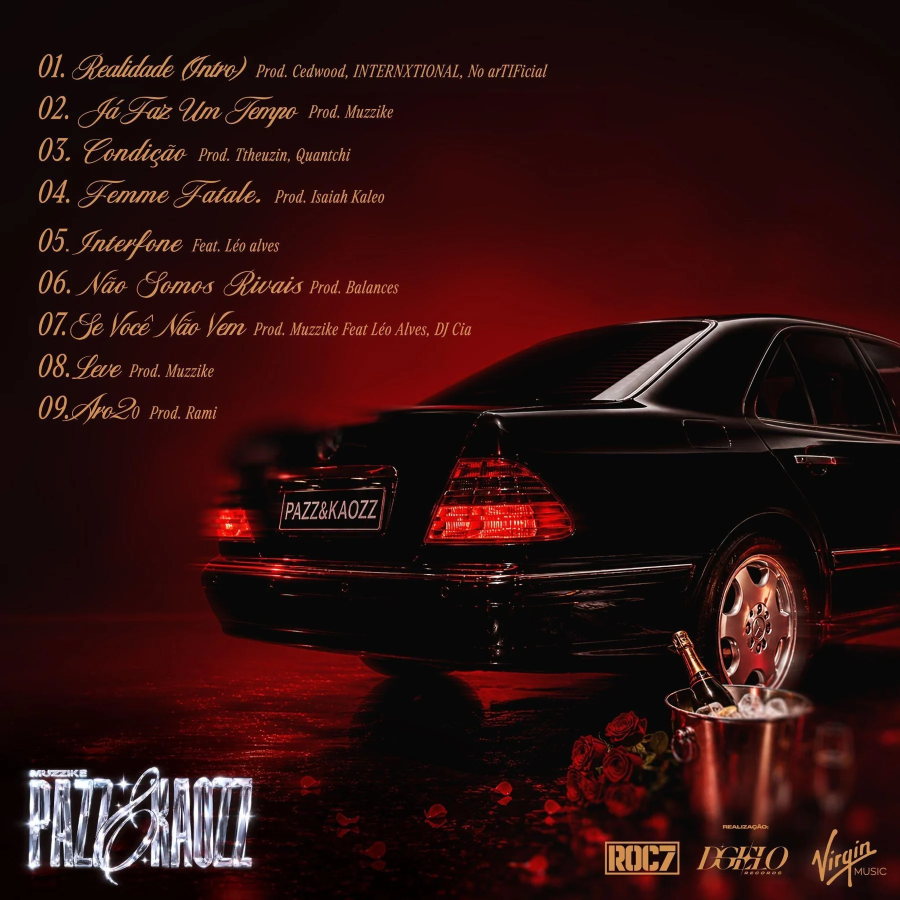Muzzike conecta gerações do rap em novo clipe de PAZZ&KAOZZ