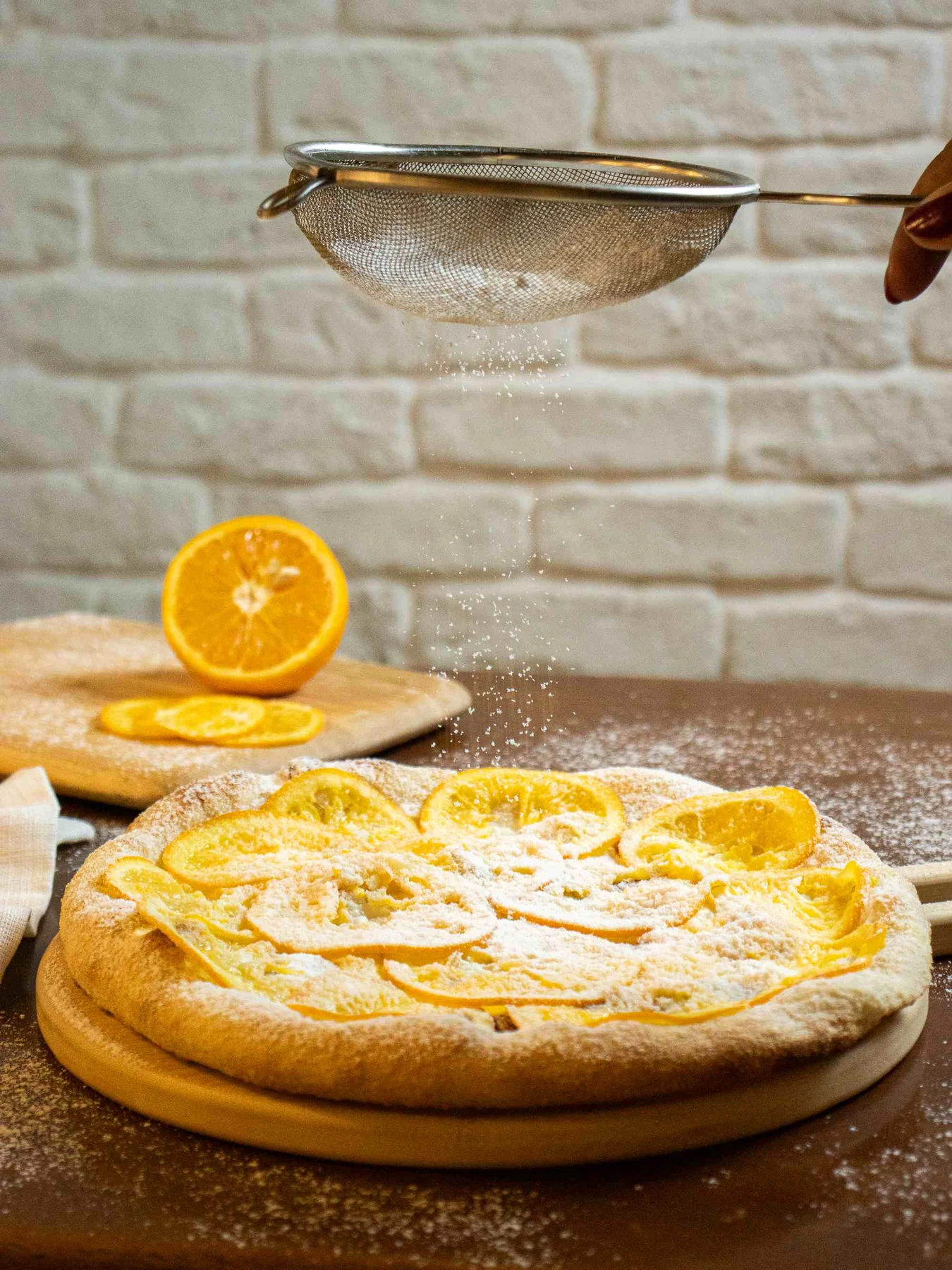 Pizza com laranja Bahia marca Dia da Pizza no Farinha Pura 6 Pizza com laranja Bahia marca Dia da Pizza no Farinha Pura