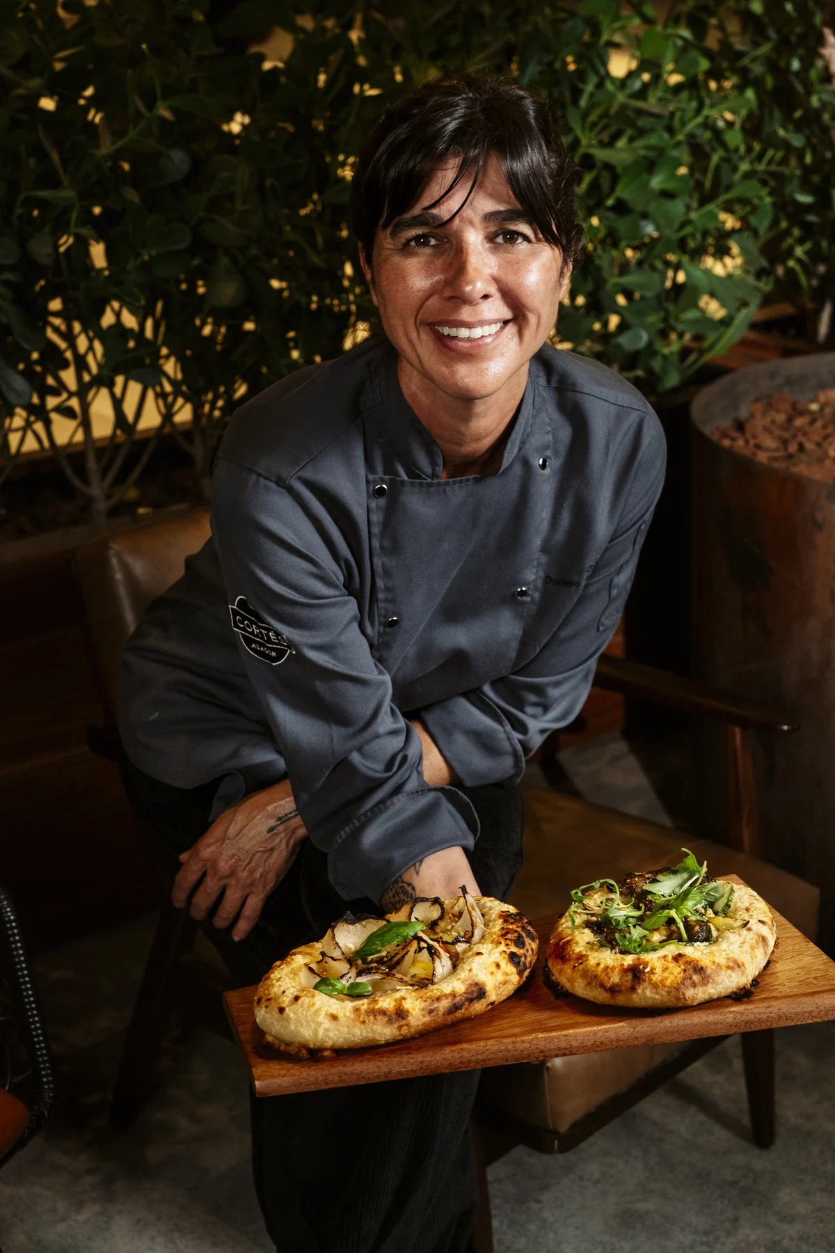 Pizza sem molho vira destaque no Bar Cortés