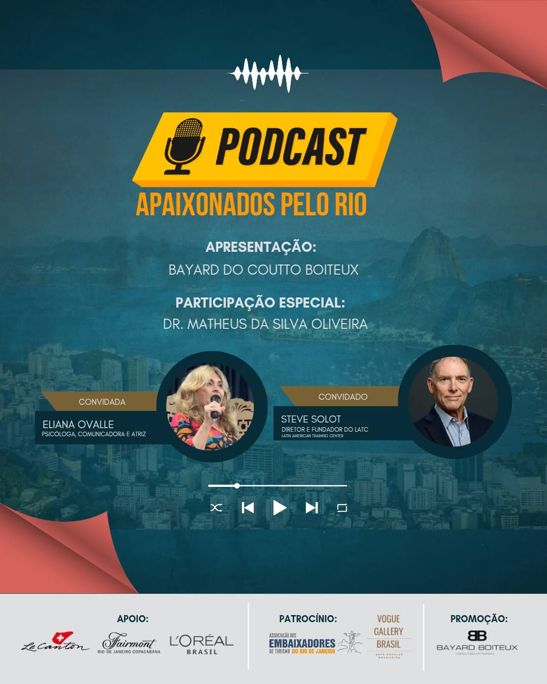 Podcast debate cinema, turismo e poder da comunicação