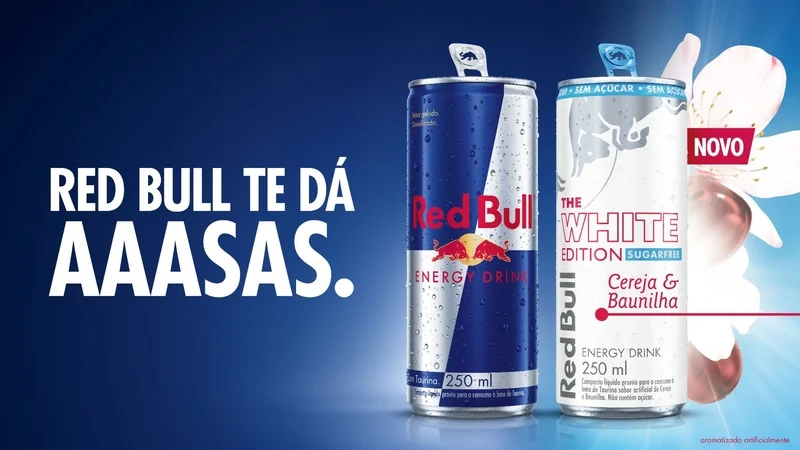 Red Bull aposta em sabor cereja e baunilha em nova versão sem açúcar 1 Red Bull aposta em sabor cereja e baunilha em nova versão sem açúcar